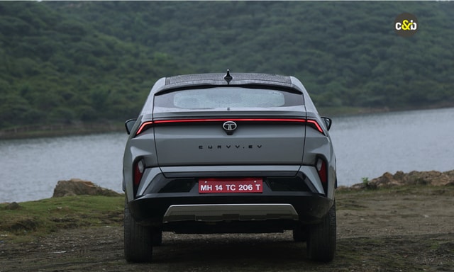 Tata Curvv Ev Rearview Tata Curvv Ev Rearview