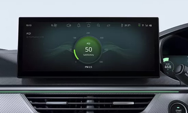 Tata Curvv Ev Air Purifier With Aqi Display Tata Curvv Ev Air Purifier With Aqi Display