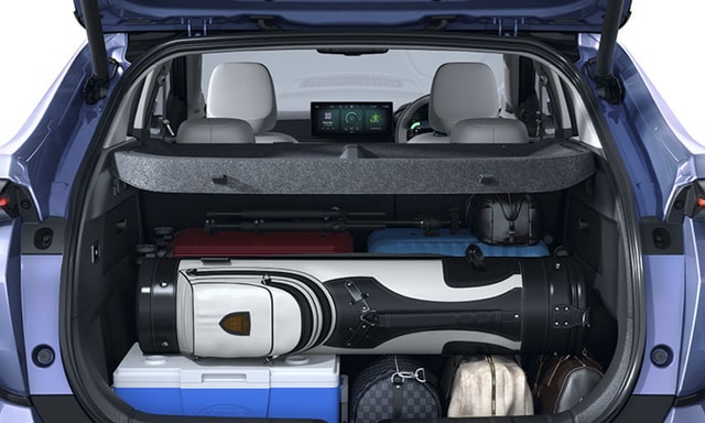 Tata Curvv Ev Bootspace With Luggage Tata Curvv Ev Bootspace With Luggage