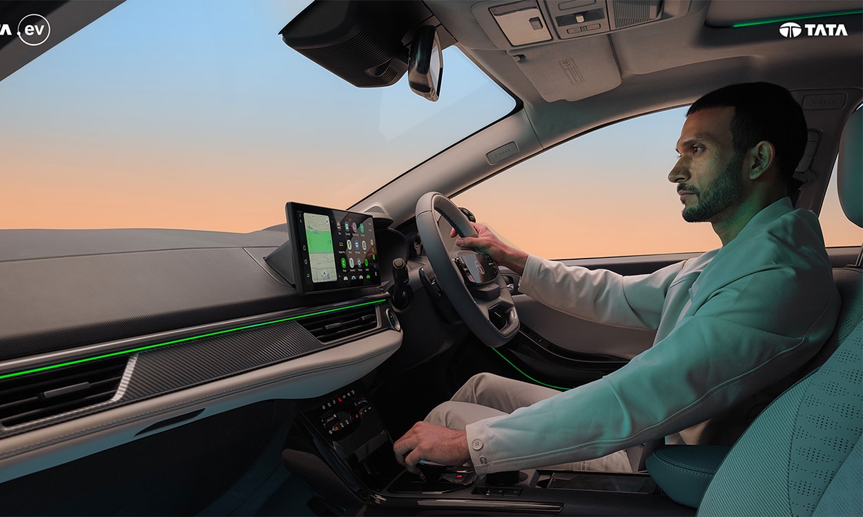 Tata curvv ev drive view Tata curvv ev drive view images