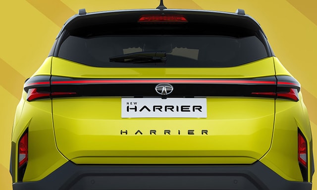 Tata Harrier Rear Look Tata Harrier Rear Look