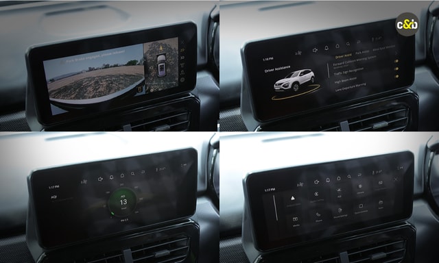 Tata Harrier Display Tata Harrier Display