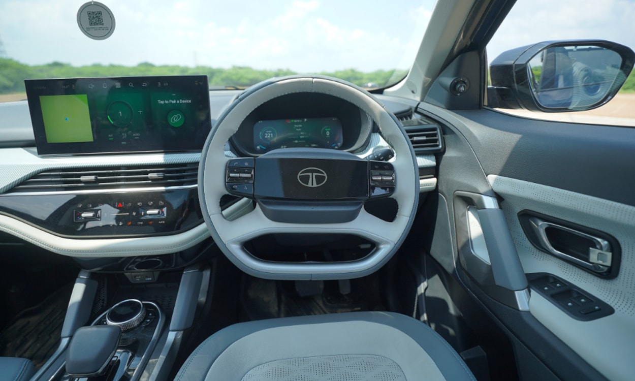 Tata Harrier Ev Steering Tata Harrier Ev Steering