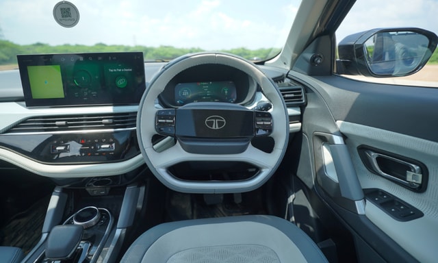 Tata Harrier Ev Steering Tata Harrier Ev Steering