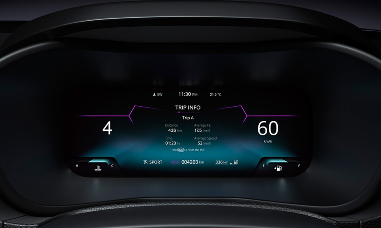 2023 Tata Nexon Digital Instrument Cluster 2023 Tata Nexon Digital Instrument Cluster