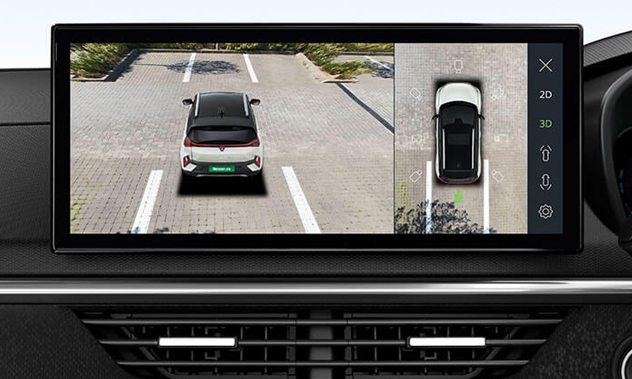 Tata nexon ev 360 view camera Tata nexon ev 360 view camera images