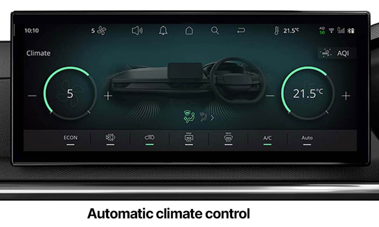 Tata Nexon Ev Automatic Climate Control Tata Nexon Ev Automatic Climate Control