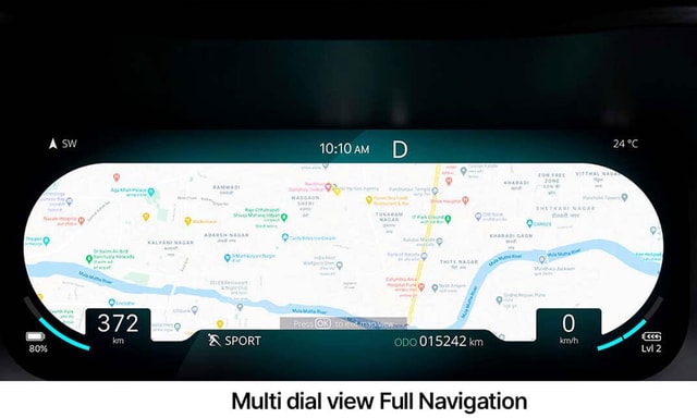 Tata Nexon Ev Navigation Full View Tata Nexon Ev Navigation Full View