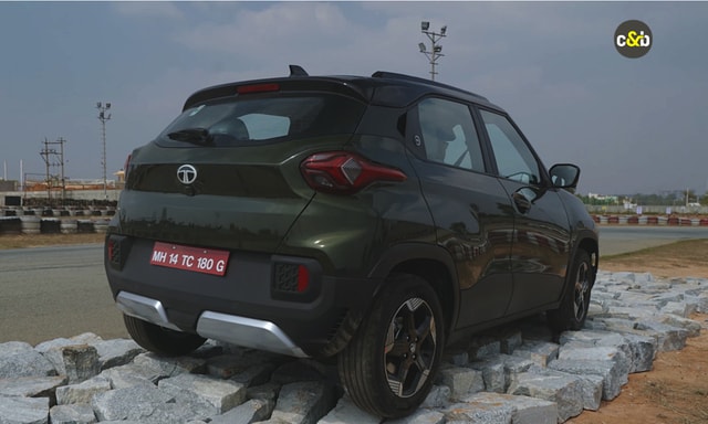 Tata Punch Ev Rear Look Tata Punch Ev Rear Look