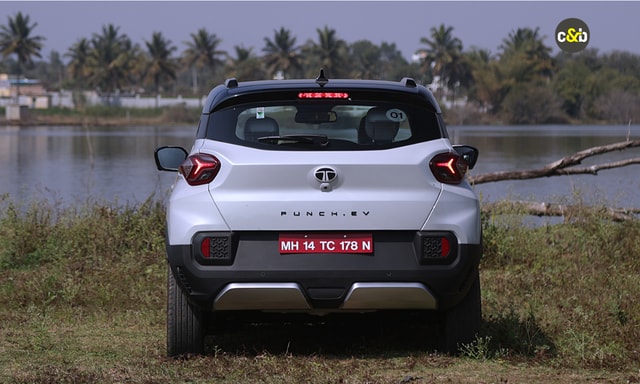 Tata Punch Ev Rearview Tata Punch Ev Rearview