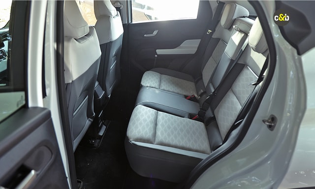 Tata Punch Ev Rear Seats Tata Punch Ev Rear Seats