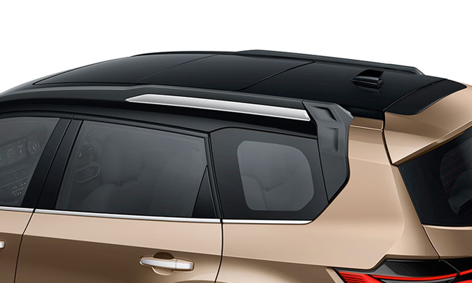 Tata Safari Iconic Roof Rails With Chrome Tata Safari Iconic Roof Rails With Chrome