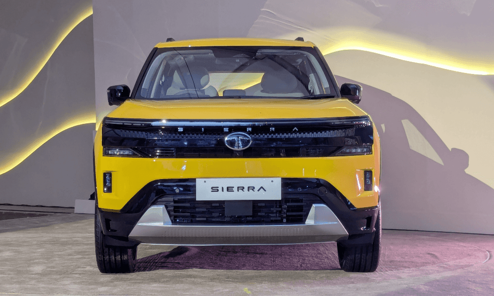 2025 Tata Sierra Front View 2025 Tata Sierra Front View
