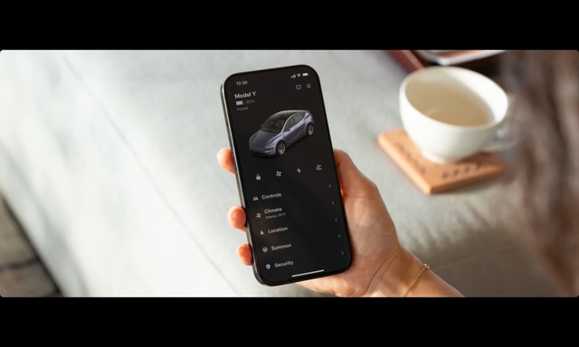 Model Y Tesla App Model Y Tesla App