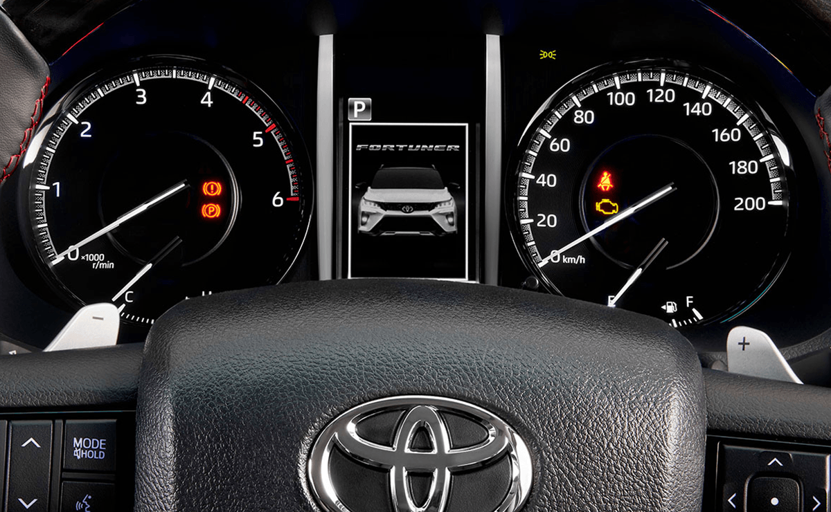 2021 Toyota Fortuner Legender Black Dial Combimeter 2021 Toyota Fortuner Legender Black Dial Combimeter