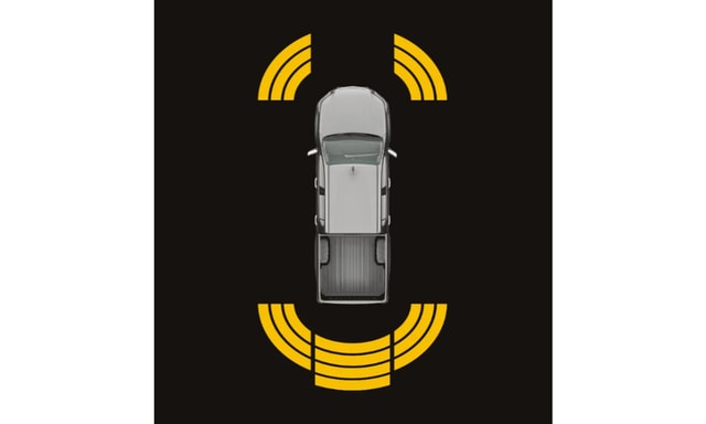 Toyota Hilux Front Parking Sensors With Mid Indication Toyota Hilux Front Parking Sensors With Mid Indication