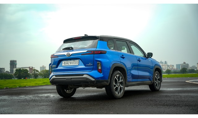 Toyata Urban Cruiser Hyryder Rear Look Toyata Urban Cruiser Hyryder Rear Look