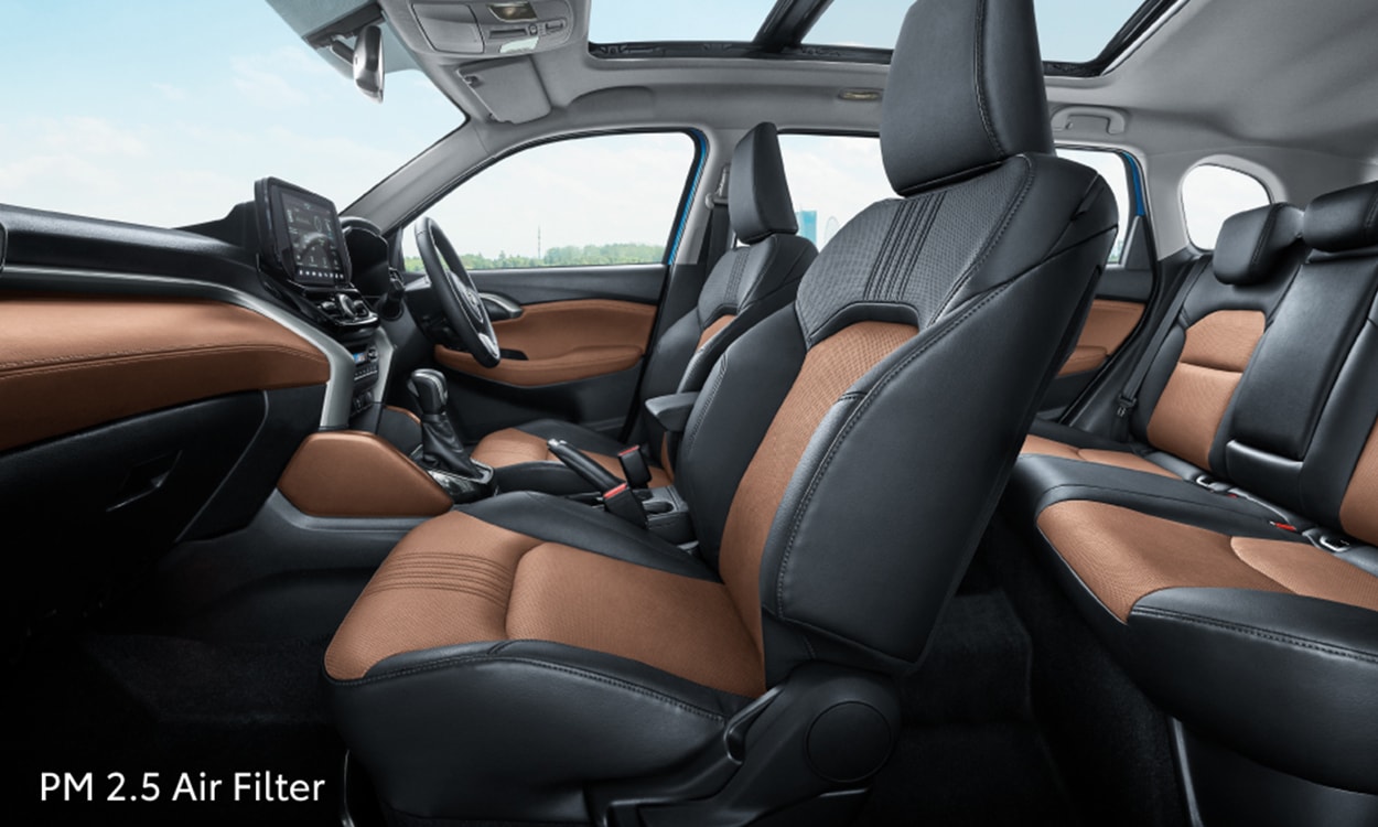 Toyota Urban Cruiser Hyryder Front Cabin Toyota Urban Cruiser Hyryder Front Cabin