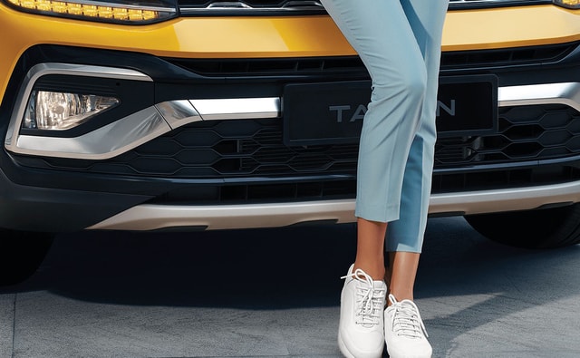 Volkswagen Taigun Front Chrome Wing Volkswagen Taigun Front Chrome Wing