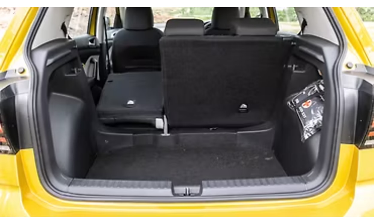 Volkswagen Taigun Interior Bootspace Rear Split Seat Folded Volkswagen Taigun Interior Bootspace Rear Split Seat Folded