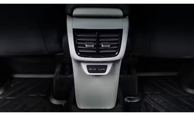 Volkswagen Taigun Interior Rear Row Charging Point Volkswagen Taigun Interior Rear Row Charging Point