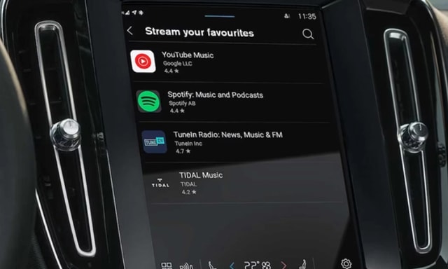 Volvo EX40 Display Volvo EX40 Display