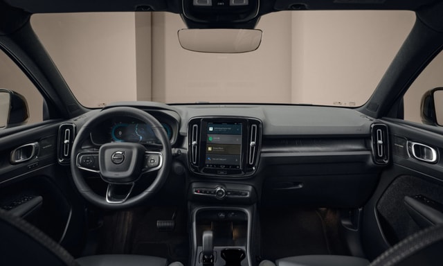 Dashboard Of Volvo EX40 Dashboard Of Volvo EX40