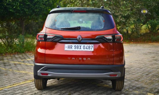 2025 Renault Triber Rear View 2025 Renault Triber Rear View