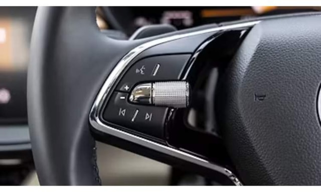 Skoda Slavia Interior Left Steering Mounted Controls Skoda Slavia Interior Left Steering Mounted Controls