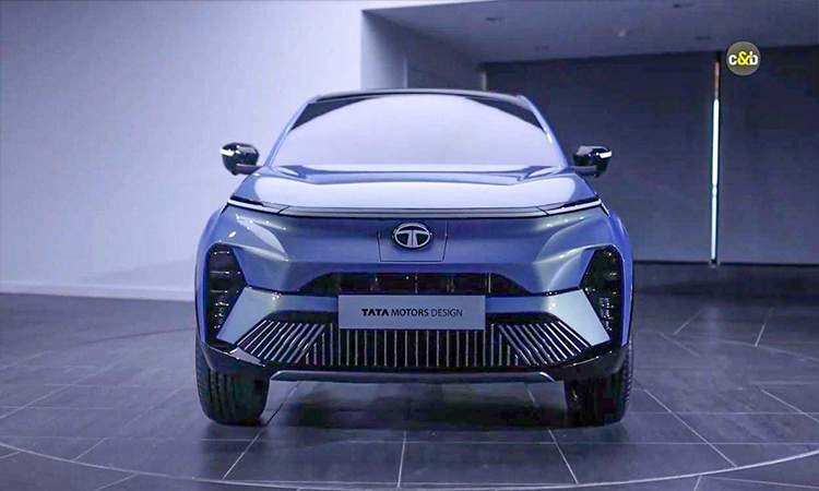 Tata Curvv Ev Front Look Tata Curvv Ev Front Look