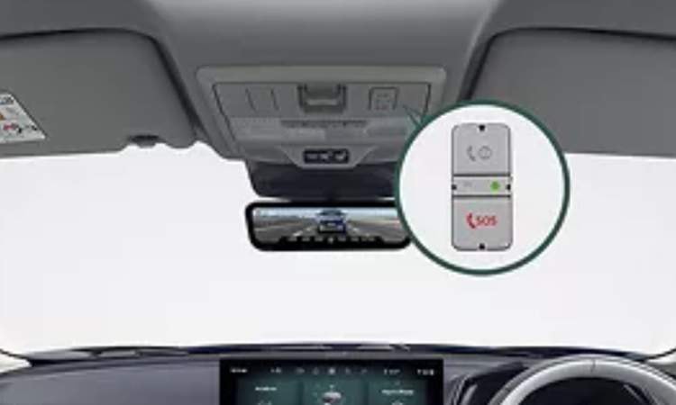 Harrier Ev Eturna Front Dashboard Teal Ambient Harrier Ev Eturna Front Dashboard Teal Ambient