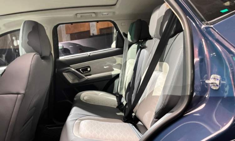 Tata Harrier Ev 3 Rear Seats Tata Harrier Ev 3 Rear Seats