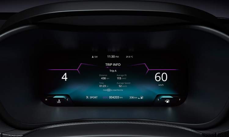 2023 Tata Nexon Digital Instrument Cluster 2023 Tata Nexon Digital Instrument Cluster