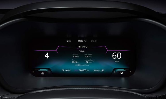 2023 Tata Nexon Digital Instrument Cluster 2023 Tata Nexon Digital Instrument Cluster