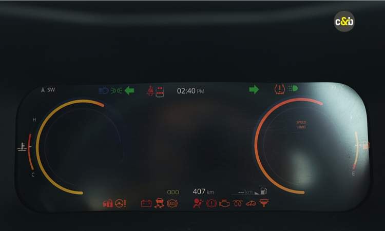 Tata Nexon Speedometer Tata Nexon Speedometer images