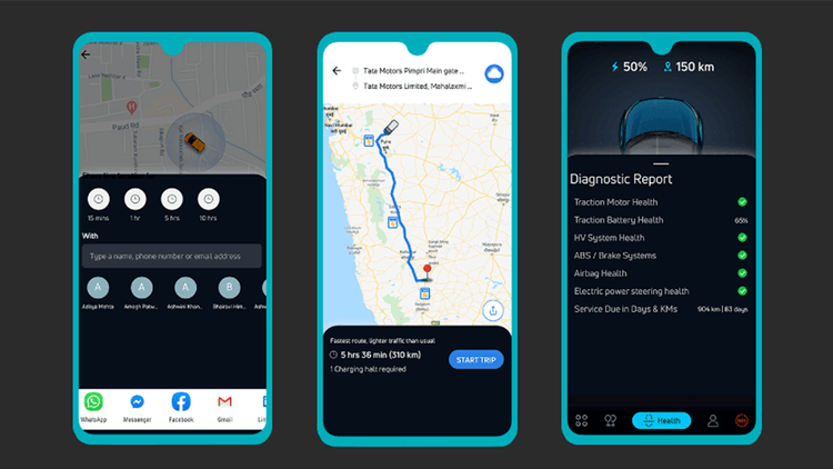Connected car App Connected car App