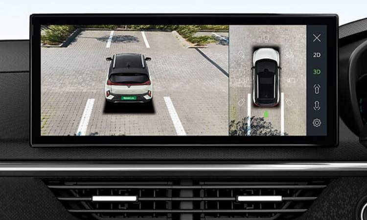 Tata nexon ev 360 view camera Tata nexon ev 360 view camera images