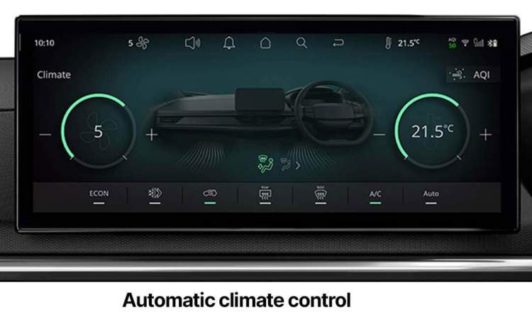 Tata Nexon Ev Automatic Climate Control Tata Nexon Ev Automatic Climate Control