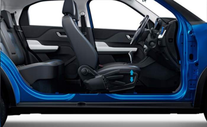 Tata Punch Adjustable Driver Seat Tata Punch Adjustable Driver Seat