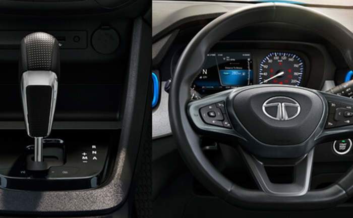 Tata Punch Leather Steering Wheel And Gear Knob Tata Punch Leather Steering Wheel And Gear Knob