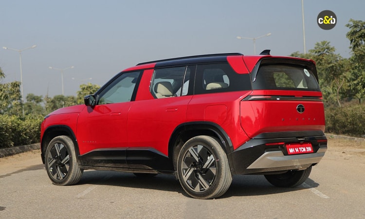 2026 Tata Sierra Rear Look 2026 Tata Sierra Rear Look images