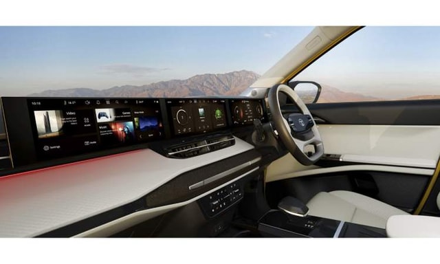 2025 Tata Sierra Passenger Information Display 2025 Tata Sierra Passenger Information Display