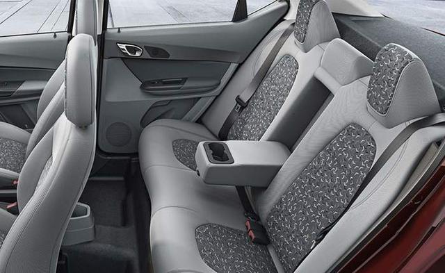 Tata Tigor Luxurious Rear Seat With Armrest And Cupholder