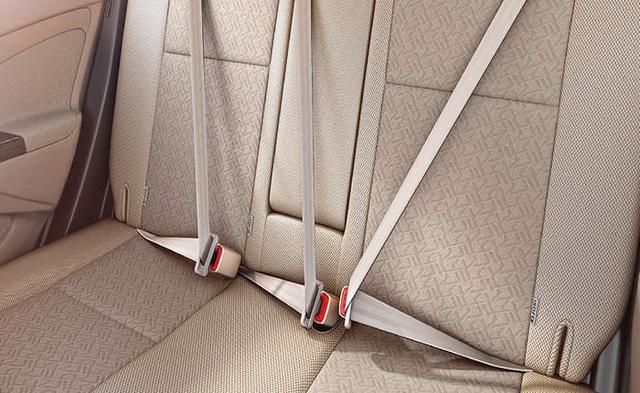 Toyota Etios 3 Point Rear Seatbelt