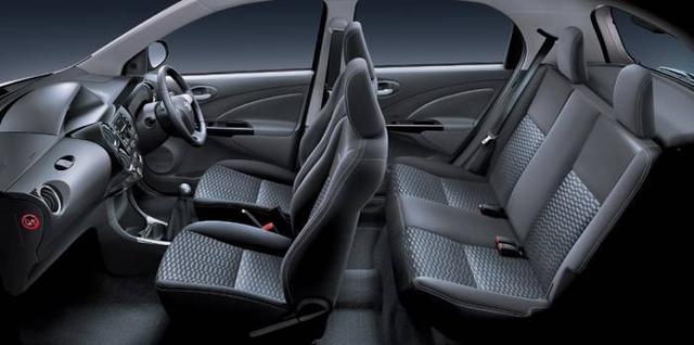 Toyota Etios Cross Ergonomic Seats