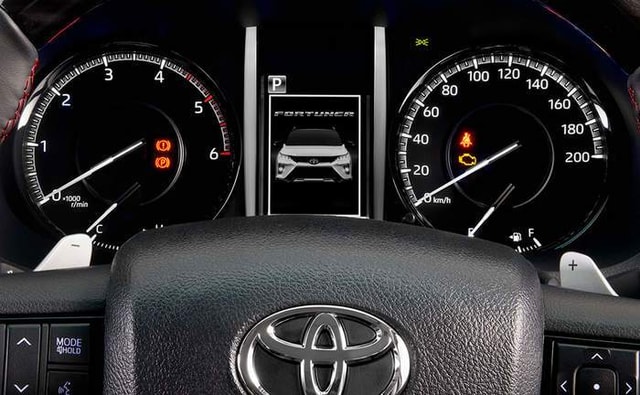 2021 Toyota Fortuner Legender Black Dial Combimeter 2021 Toyota Fortuner Legender Black Dial Combimeter