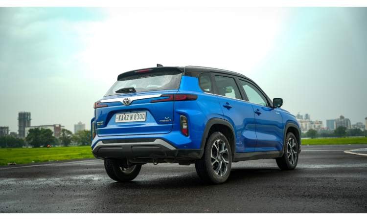 Toyata Urban Cruiser Hyryder Rear Look Toyata Urban Cruiser Hyryder Rear Look