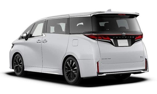 Toyota Vellfire Rearview Toyota Vellfire Rearview