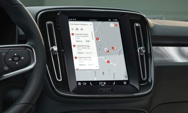 Navication In Volvo EX40 Navication In Volvo EX40