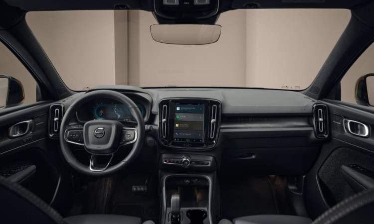 Dashboard Of Volvo EX40 Dashboard Of Volvo EX40